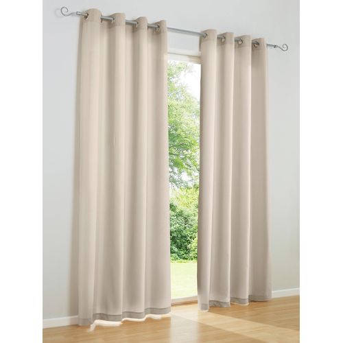 6971346194590 - Vorhang HEINE HOME Gardinen Gr 265 cm Multifunktionsband 140 cm beige Gardinen-Sets 6971346194590 - Vorhang HEINE HOME Gardinen Gr 265 cm Multifunktionsband 140 cm beige Gardinen-Sets