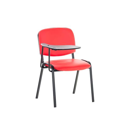 4251380409488 - Besucherstuhl KEN mit Klapptisch Robuster Konferenzstuhl mit gepolsterter Sitzfläche und Kunstlederbezug 4251380409488 - Besucherstuhl KEN mit Klapptisch Robuster Konferenzstuhl mit gepolsterter Sitzfläche und Kunstlederbezug