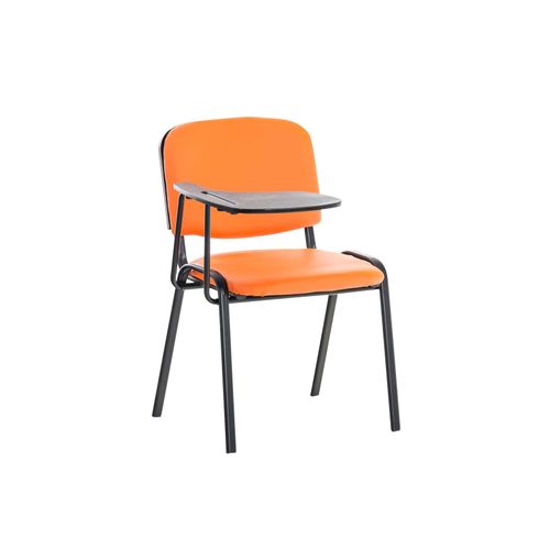 4251380409518 - Besucherstuhl KEN mit Klapptisch Robuster Konferenzstuhl mit gepolsterter Sitzfläche und Kunstlederbezug 4251380409518 - Besucherstuhl KEN mit Klapptisch Robuster Konferenzstuhl mit gepolsterter Sitzfläche und Kunstlederbezug