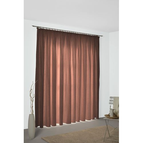 4004567156060 - Vorhang WIRTH RICCIA Gr 1 braun (braun kupferfarben) B132cm H150cm Jacquard Obermaterial 75% Polyester 25% Baumwolle Gardinen