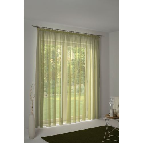 4004567153854 - Vorhang WIRTH LORCA Gr 1 grün B132cm H150cm Obermaterial 66% Polyester 34% Baumwolle Gardinen