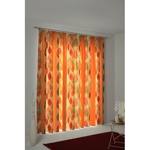 4004567123413 - Vorhang WIRTH Marek Gardinen Gr 255 cm Kräuselband 145 cm orange (terra) 4004567123413 - Vorhang WIRTH Marek Gardinen Gr 255 cm Kräuselband 145 cm orange (terra)