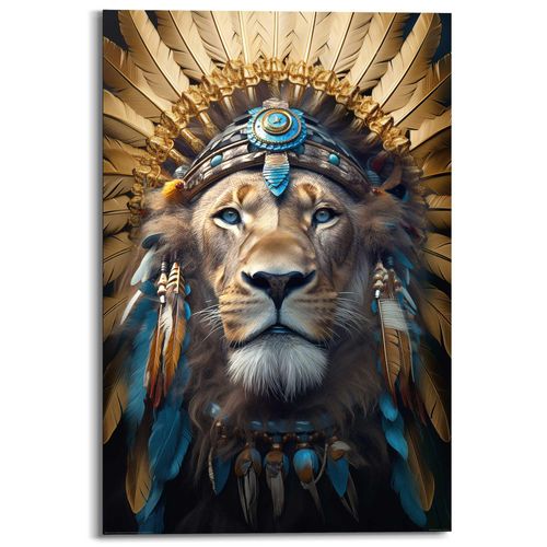 8714597653939 - Bild ORNAMENT LION (BHT 60x90x2 cm) 8714597653939 - Bild ORNAMENT LION (BHT 60x90x2 cm)