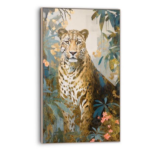 8714597655377 - Wandbild REINDERS Gold Cat Bilder Gr B H T 70 cm x 118 cm x 37 cm grün Kunstdrucke 8714597655377 - Wandbild REINDERS Gold Cat Bilder Gr B H T 70 cm x 118 cm x 37 cm grün Kunstdrucke