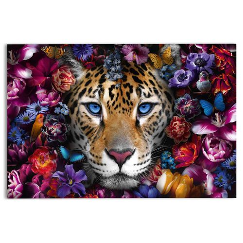 8714597655650 - Glasbild POWER CAT (BHT 78x116x120 cm) 8714597655650 - Glasbild POWER CAT (BHT 78x116x120 cm)