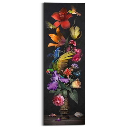 8714597623550 - Bild FLOWER PORTAIT (LBH 30x2x90 cm) LBH 30x2x90 cm bunt Kunstdruck Gemälde Wandbild 8714597623550 - Bild FLOWER PORTAIT (LBH 30x2x90 cm) LBH 30x2x90 cm bunt Kunstdruck Gemälde Wandbild