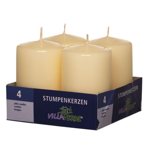 4019916480635 - Kerzen-Set BASIC beige (DH 5x8 cm) 4019916480635 - Kerzen-Set BASIC beige (DH 5x8 cm)