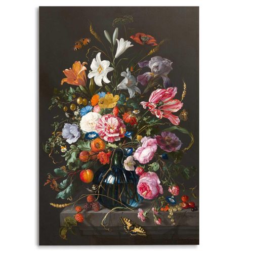 8714597610550 - Glasbild VAAS MET BLOEMEN (BHT 78x116x120 cm) BHT 78x116x120 cm bunt Acrylglasbild 8714597610550 - Glasbild VAAS MET BLOEMEN (BHT 78x116x120 cm) BHT 78x116x120 cm bunt Acrylglasbild