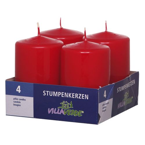 4019916480604 - Kerzen-Set BASIC rot (DH 5x8 cm) 4019916480604 - Kerzen-Set BASIC rot (DH 5x8 cm)