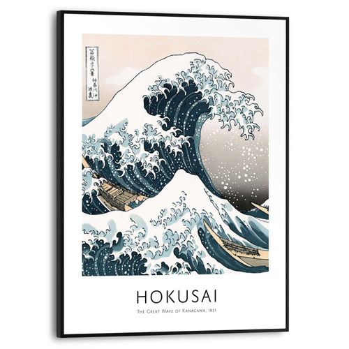 8714597625318 - Bild mit Rahmen REINDERS Die große Welle - Hokusai Bilder Gr B H T 30 cm x 40 cm x 16 cm blau Bilder mit Rahmen 8714597625318 - Bild mit Rahmen REINDERS Die große Welle - Hokusai Bilder Gr B H T 30 cm x 40 cm x 16 cm blau Bilder mit Rahmen