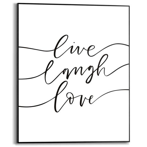 8714597625349 - Poster REINDERS Live laugh love Bilder Gr B H T 40 cm x 50 cm x 16 cm schwarz (schwarz weiß) Poster 8714597625349 - Poster REINDERS Live laugh love Bilder Gr B H T 40 cm x 50 cm x 16 cm schwarz (schwarz weiß) Poster
