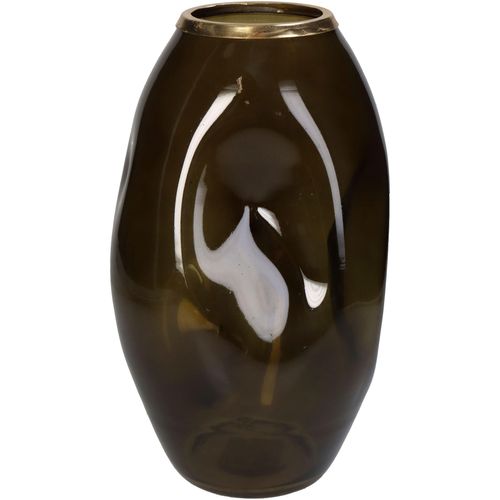 8719533250678 - Vase DENT dunkelbraun (BHT 17x30x17 cm) 8719533250678 - Vase DENT dunkelbraun (BHT 17x30x17 cm)