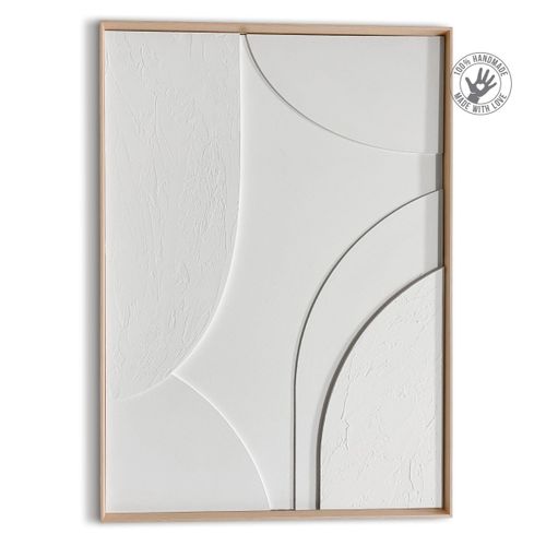 8714597635782 - Bild REINDERS Terrace Bilder Gr B H T 50 cm x 70 cm x 3 cm weiß Kunstdrucke mit 3D-Textur handgefertigt 8714597635782 - Bild REINDERS Terrace Bilder Gr B H T 50 cm x 70 cm x 3 cm weiß Kunstdrucke mit 3D-Textur handgefertigt