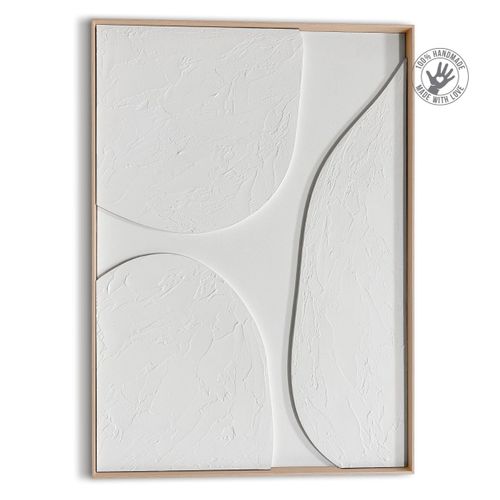 8714597635775 - Bild REINDERS Connected Bilder Gr B H T 50 cm x 70 cm x 3 cm weiß Kunstdrucke mit 3D-Textur