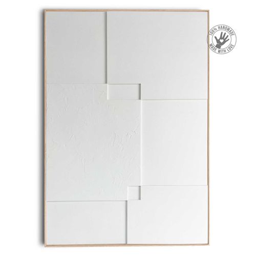 8714597636963 - Bild MERCURE (BHT 100x70x3 cm) BHT 100x70x3 cm weiß Kunstdruck Gemälde Wandbild 8714597636963 - Bild MERCURE (BHT 100x70x3 cm) BHT 100x70x3 cm weiß Kunstdruck Gemälde Wandbild