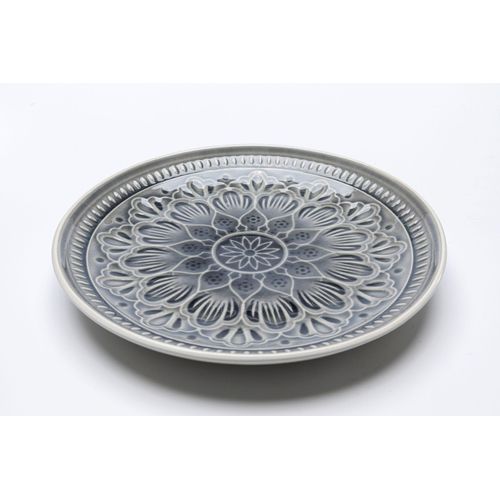 4025621531906 - Teller SICILIA grau (DH 21x3 cm) DESIGN 4025621531906 - Teller SICILIA grau (DH 21x3 cm) DESIGN
