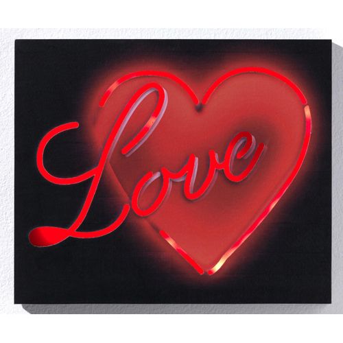 4041103827916 - Bild LED LOVE (BHT 48x40x4 cm) casa NOVA 4041103827916 - Bild LED LOVE (BHT 48x40x4 cm) casa NOVA