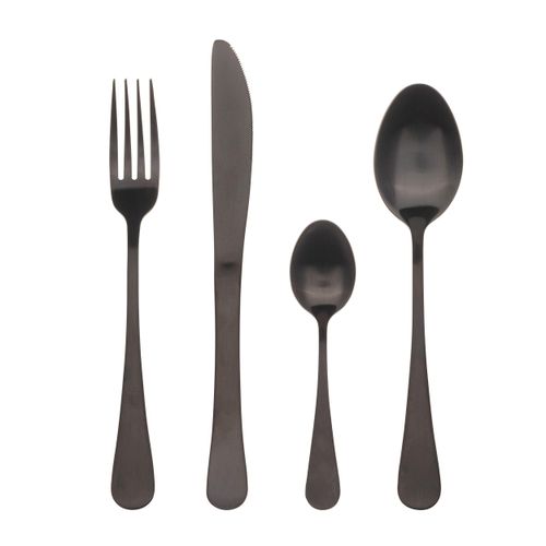 6941349527138 - Besteck-Set MUNICH schwarz 6941349527138 - Besteck-Set MUNICH schwarz