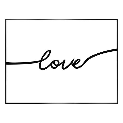 8714597576863 - Poster REINDERS Love Bilder Gr B H T 40 cm x 30 cm x 16 cm schwarz (schwarz weiß) Poster 8714597576863 - Poster REINDERS Love Bilder Gr B H T 40 cm x 30 cm x 16 cm schwarz (schwarz weiß) Poster