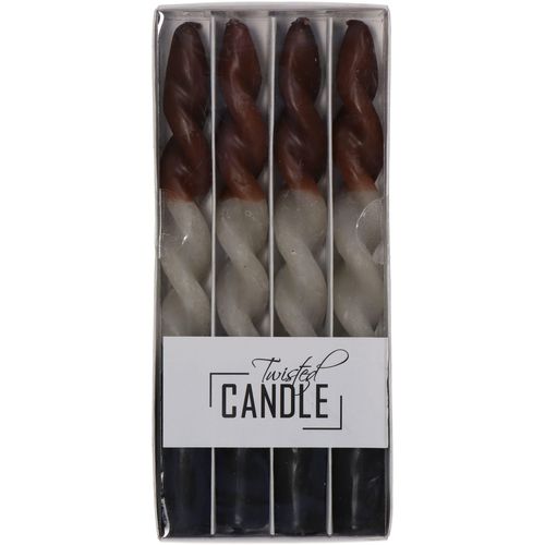 8719533219477 - Stabkerzen-Set TWISTED braun (DH 270x2350 cm) 8719533219477 - Stabkerzen-Set TWISTED braun (DH 270x2350 cm)