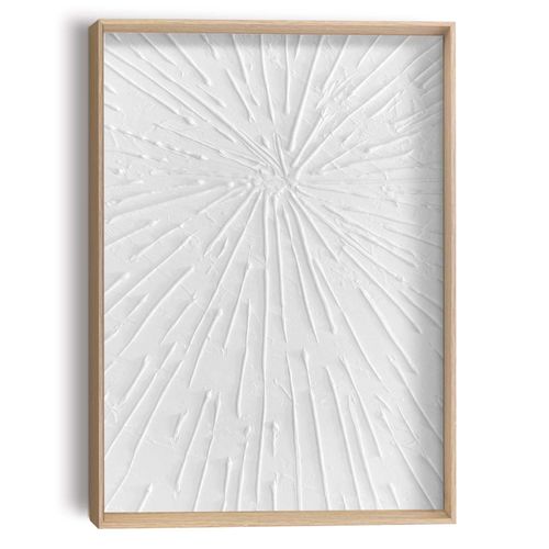 8714597631166 - Bild REINDERS Strahlen Bilder Gr B H T 30 cm x 40 cm x 3 cm weiß Kunstdrucke 8714597631166 - Bild REINDERS Strahlen Bilder Gr B H T 30 cm x 40 cm x 3 cm weiß Kunstdrucke