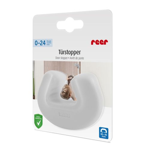 4013283700495 - Reer Gmbh - Türstopper Klemmschutz Kindersicherung Kinder Sicherung Tür Transparent 70049 4013283700495 - Reer Gmbh - Türstopper Klemmschutz Kindersicherung Kinder Sicherung Tür Transparent 70049