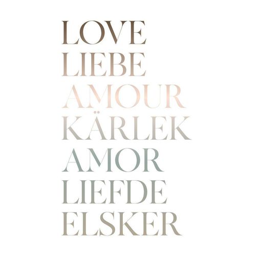 8714597611083 - Poster REINDERS Liebe Bilder Gr B H T 20 cm x 30 cm x 16 cm schwarz (schwarz weiß) Poster