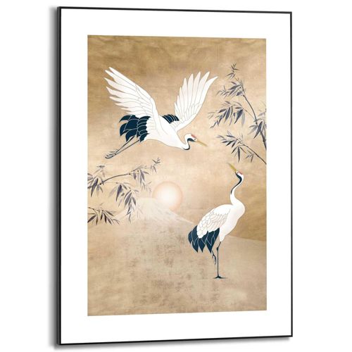 8714597626216 - Bild GLAMOUR CRANES (LBH 50x160x70 cm) LBH 50x160x70 cm bunt Kunstdruck Gemälde Wandbild 8714597626216 - Bild GLAMOUR CRANES (LBH 50x160x70 cm) LBH 50x160x70 cm bunt Kunstdruck Gemälde Wandbild