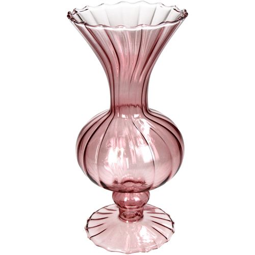 8719533385356 - Vase RETRO pink (BHT 10x2150x10 cm) BHT 10x2150x10 cm pink Blumenvase Blumengefäß 8719533385356 - Vase RETRO pink (BHT 10x2150x10 cm) BHT 10x2150x10 cm pink Blumenvase Blumengefäß