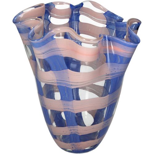 8719533385905 - Vase HAYLEY blau (BHT 21x2450x21 cm) BHT 21x2450x21 cm blau Blumenvase Blumengefäß 8719533385905 - Vase HAYLEY blau (BHT 21x2450x21 cm) BHT 21x2450x21 cm blau Blumenvase Blumengefäß