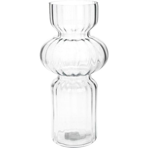 8719533379492 - Vase CLEAR (BHT 15x31x15 cm) BHT 15x31x15 cm weiß Blumenvase Blumengefäß 8719533379492 - Vase CLEAR (BHT 15x31x15 cm) BHT 15x31x15 cm weiß Blumenvase Blumengefäß