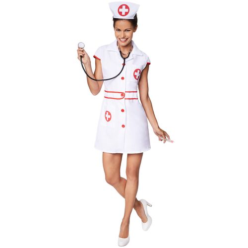 4260552083166 - tectake® Frauenkostüm sexy Krankenschwester