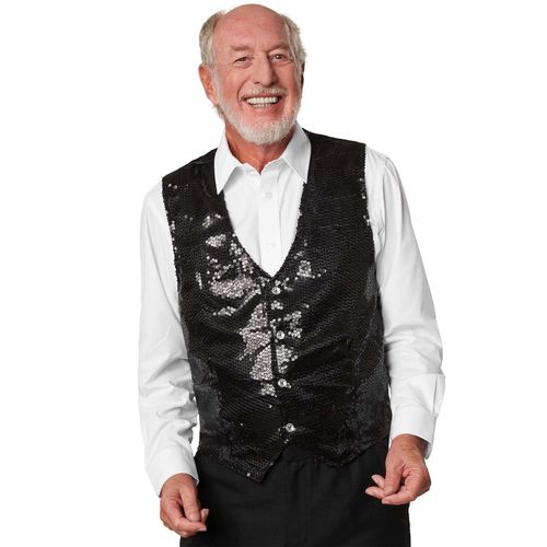 4061173055606 - tectake® Pailletten-Weste Herren 4061173055606 - tectake® Pailletten-Weste Herren