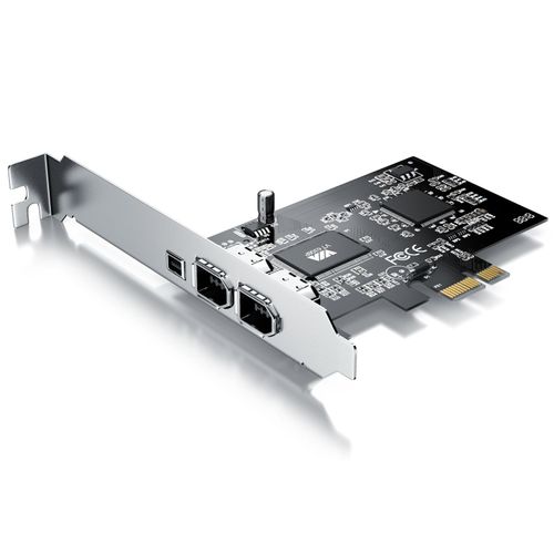 4061474006796 - CSL PCI Firewire Karte Erweiterungskarte - PCI-E - 3 Anschlüsse - 1394a 1394b -Controller-Karte - 2 x 6 Pin und 1 x 4 Pin für Desktop-PC 4061474006796 - CSL PCI Firewire Karte Erweiterungskarte - PCI-E - 3 Anschlüsse - 1394a 1394b -Controller-Karte - 2 x 6 Pin und 1 x 4 Pin für Desktop-PC