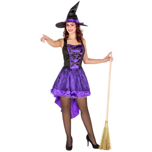 4260473668602 - tectake® Frauenkostüm sexy Hexenkleid