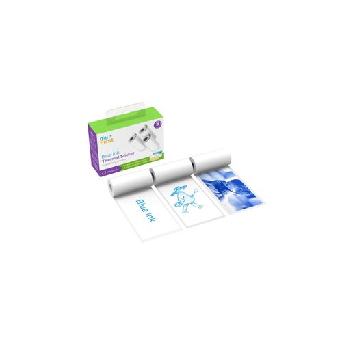 0850031616196 - My First Insta Wi Sticker White with Blue Ink