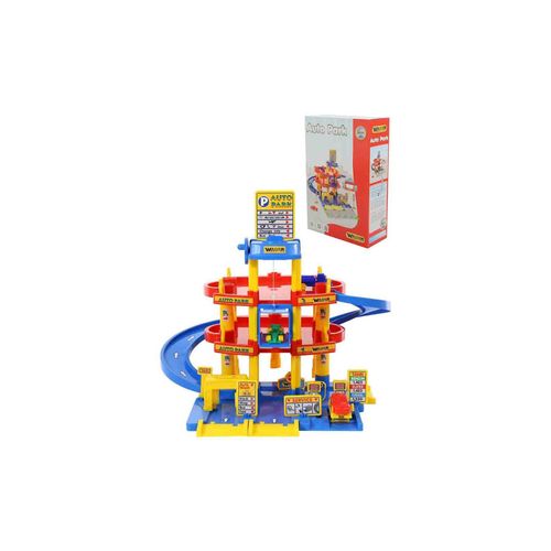 4810344037893 - Parkgarage 37893 Kinder Parkhaus 3 Ebenen Tankstelle Aufzug 3 Autos bunt