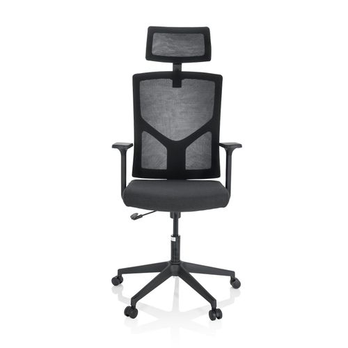4064323014683 - Home Office Bürostuhl BRETON B Stoff Netzstoff mit Armlehnen hjh OFFICE 4064323014683 - Home Office Bürostuhl BRETON B Stoff Netzstoff mit Armlehnen hjh OFFICE