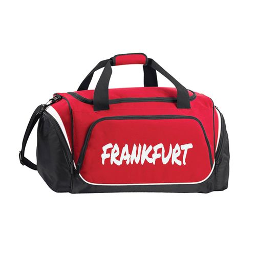 4068859158330 - multifanshop Sporttasche - Frankfurt - Textmarker - Druck weiß - Tasche