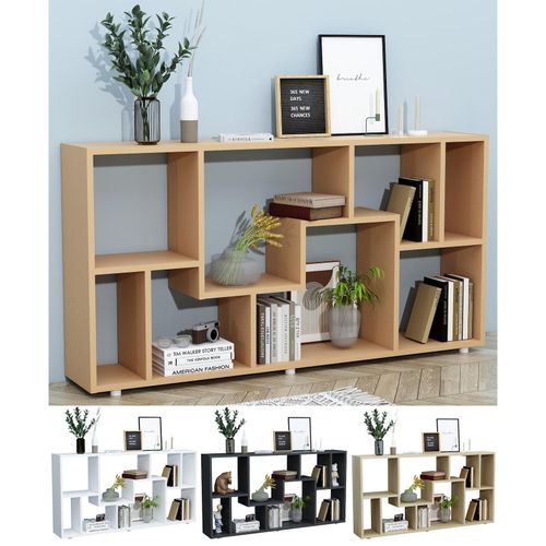 4051814427367 - Standregal Holz Standregal Bücherregal Medienregal Aufbewahrung Raumteiler Deko Regal Lanisa L Gr 116 honig eiche B116cm H58cm T20cm Holzwerkstoff Holz Spanplatte Regale 4051814427367 - Standregal Holz Standregal Bücherregal Medienregal Aufbewahrung Raumteiler Deko Regal Lanisa L Gr 116 honig eiche B116cm H58cm T20cm Holzwerkstoff Holz Spanplatte Regale