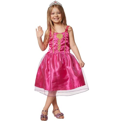 4061173004604 - tectake® Mädchenkostüm Prinzessin pinke Rose 4061173004604 - tectake® Mädchenkostüm Prinzessin pinke Rose
