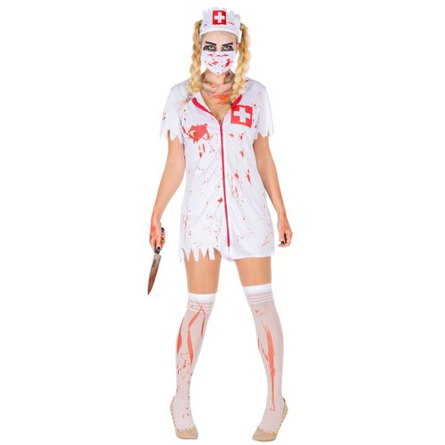 4260473668428 - tectake® Frauenkostüm sexy Zombie Krankenschwester