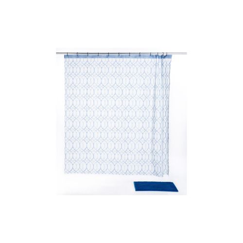 9009909606727 - PANA® Diego 3teiliges Badezimmerset • Duschvorhang + Badematte + 12 Ringe • in 5 verschiedenen Designs 9009909606727 - PANA® Diego 3teiliges Badezimmerset • Duschvorhang + Badematte + 12 Ringe • in 5 verschiedenen Designs