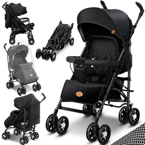 4260692714975 - KIDIZ® Kinderwagen City-Pro Buggy Kinderbuggy klappbar Liegebuggy Sportwagen Faltbar 360° 6-Zoll-Rädern Inkl Moskitonetz Fußsack und Regenverdeck zusammenklappbar Schlaffunktion 4260692714975 - KIDIZ® Kinderwagen City-Pro Buggy Kinderbuggy klappbar Liegebuggy Sportwagen Faltbar 360° 6-Zoll-Rädern Inkl Moskitonetz Fußsack und Regenverdeck zusammenklappbar Schlaffunktion