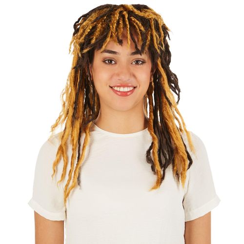 4260517466874 - tectake® Frauenperücke Neandertalerin