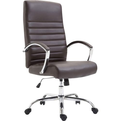 4251380458929 - Bürostuhl ergonomisch Valais Kunstleder moderner Schreibtischstuhl höhenverstellbarem Sitz und einer Belastbarkeit von 136 kg
