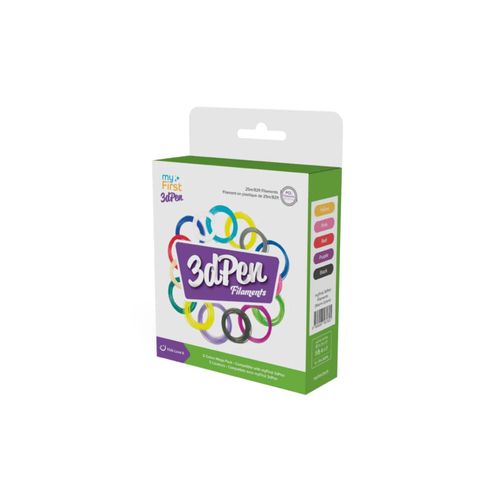 0850054268822 - My First 3dPen Artist Filaments Warm Color 6 pack