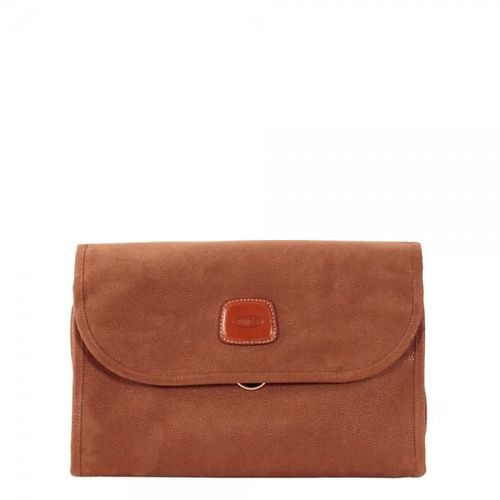 8016623729688 - BRICS Kosmetiktasche Patch Haken Netzfach uni braun 8016623729688 - BRICS Kosmetiktasche Patch Haken Netzfach uni braun