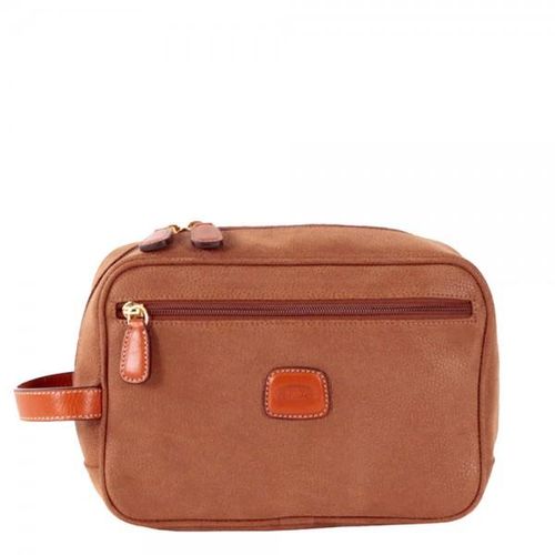 8016623772721 - Brics Kosmetiktaschen - Life Beautycase - in brown - Kosmetiktaschen für Damen