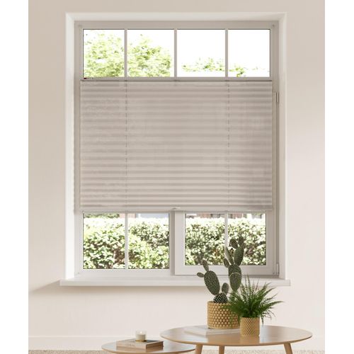 6974180125768 - Plissee MY HOME LAHOLM Gr 6 beige (sand) B90cm H130cm Obermaterial 100% Polyester Plissees im Fixmaß Topseller 6974180125768 - Plissee MY HOME LAHOLM Gr 6 beige (sand) B90cm H130cm Obermaterial 100% Polyester Plissees im Fixmaß Topseller